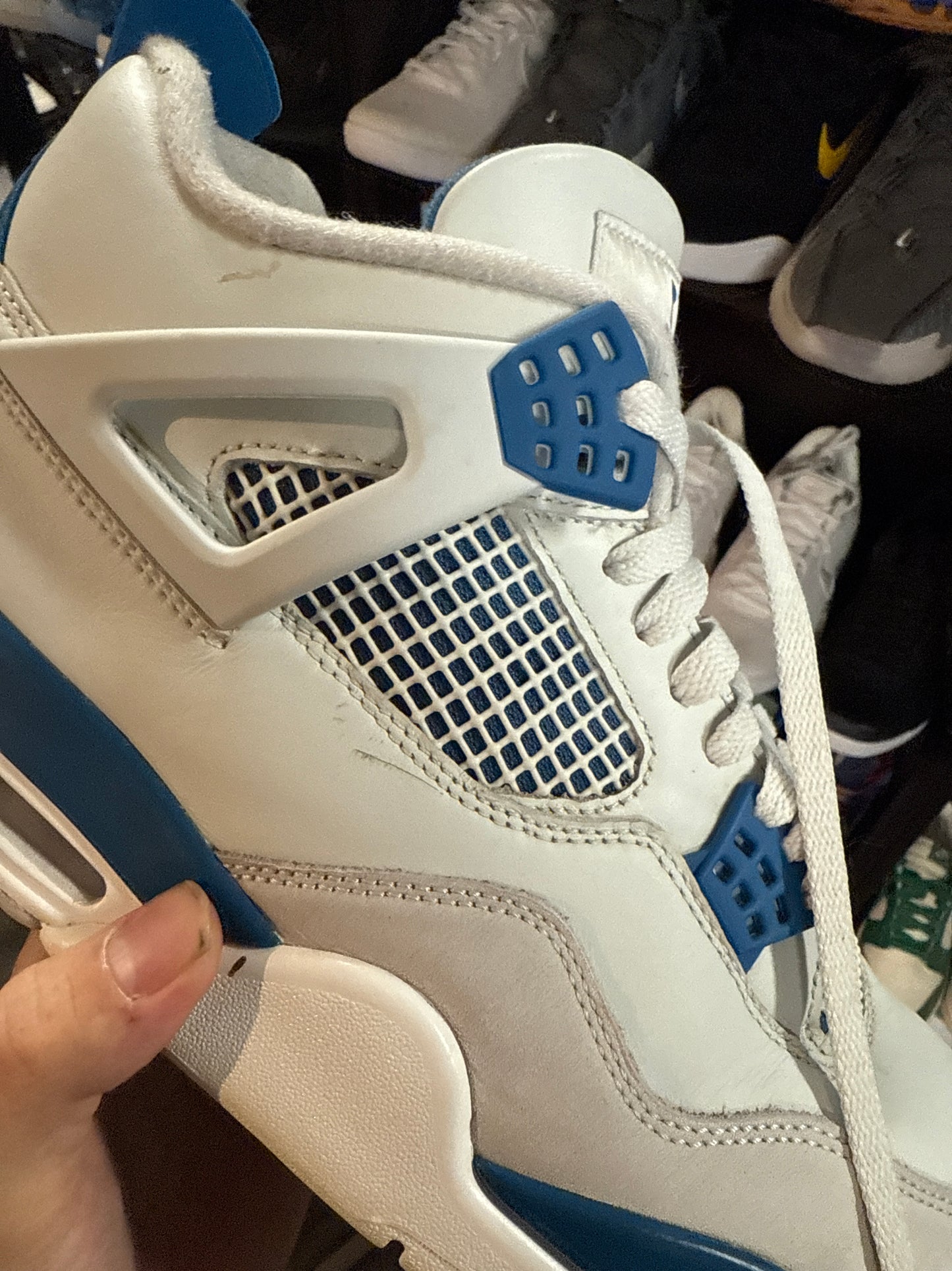 Jordan 4 Retro Military Blue (2024) (US 12) / USED NO BOX