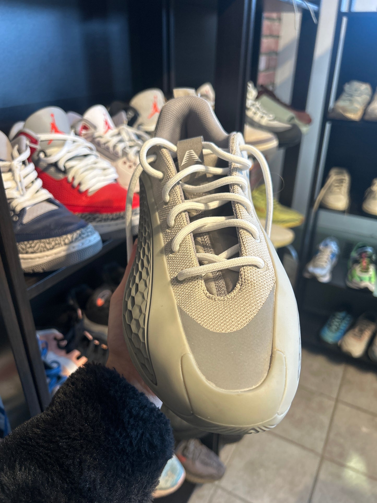 adidas AE 1 Low Metallic Grey (US 10.5) (used)