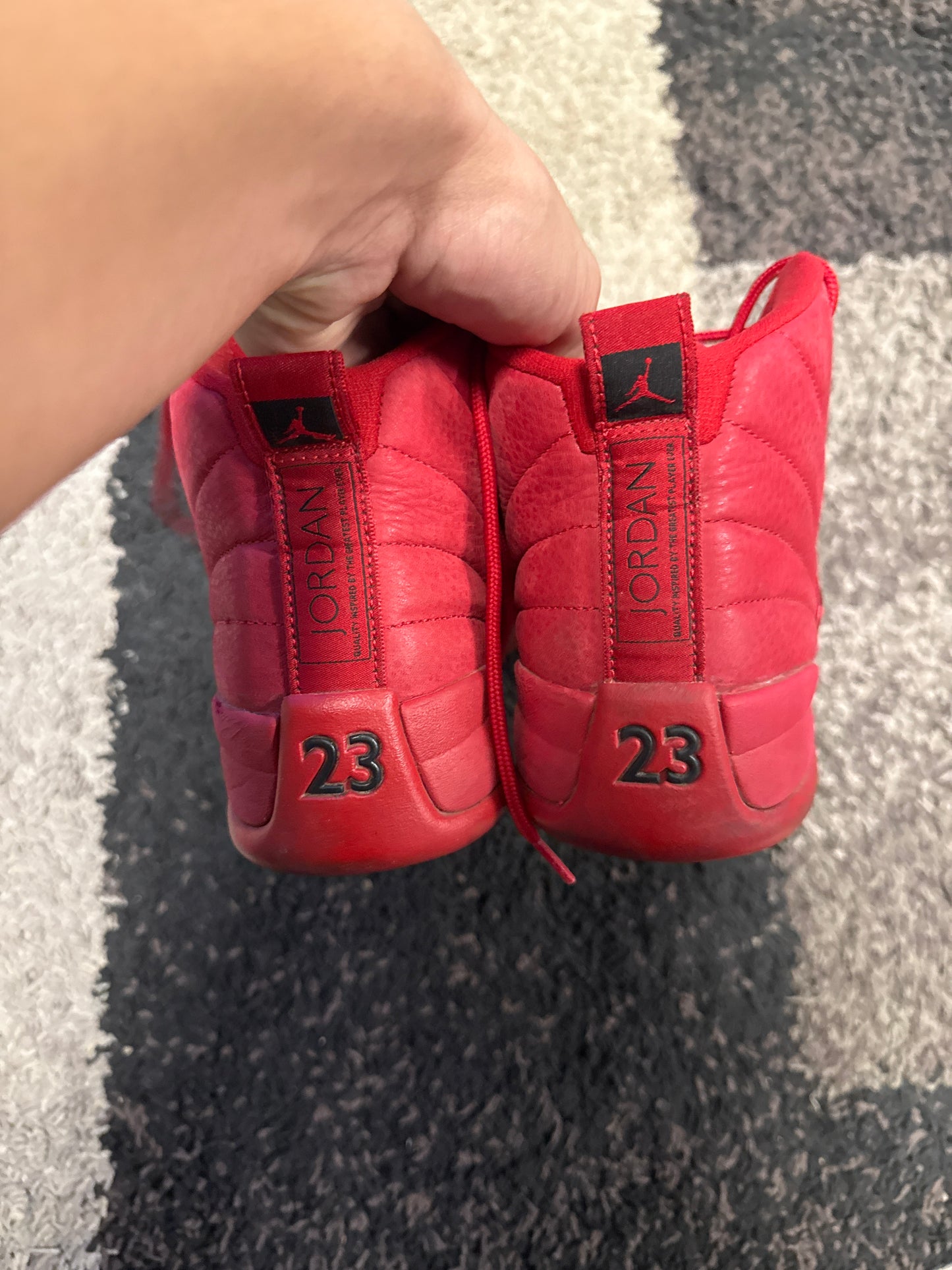 Jordan 12 Retro Gym Red (2018) (US 10.5) / USED