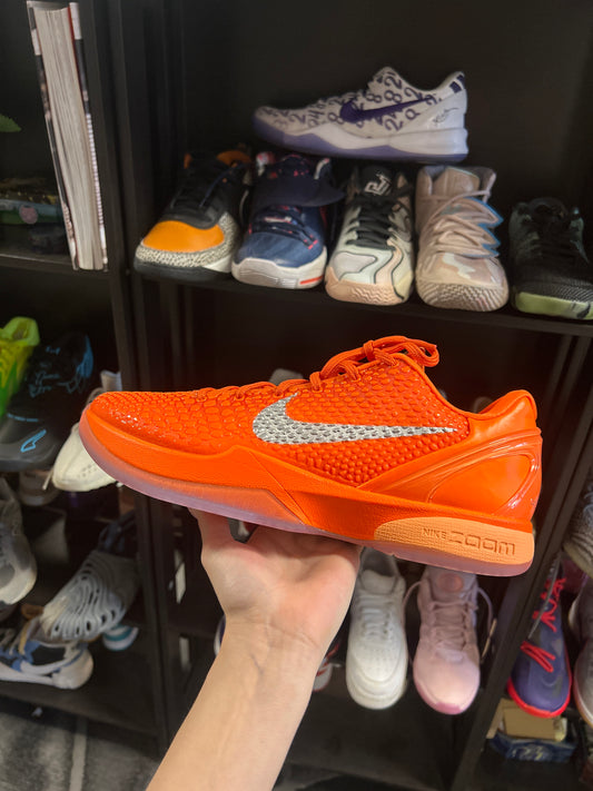 Nike Kobe 6 Protro Total Orange (US 11) (tried on)