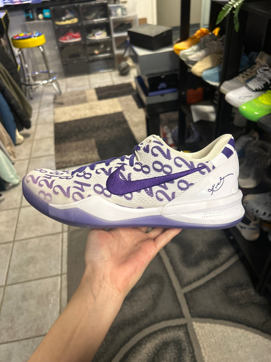 Nike Kobe 8 Protro Court Purple (US 10.5) (used)