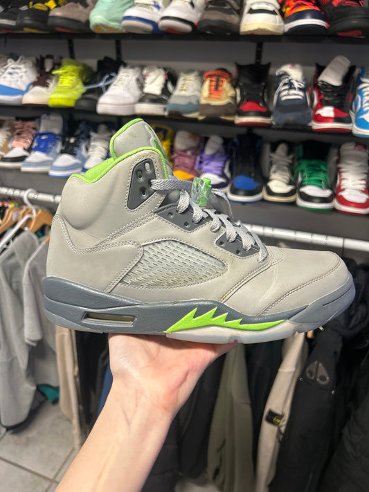 Jordan 5 Retro Green Bean (2022) (US 9.5) (used)