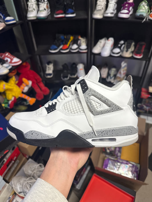 Jordan 4 Retro White Cement (2025) (US 11) / USED