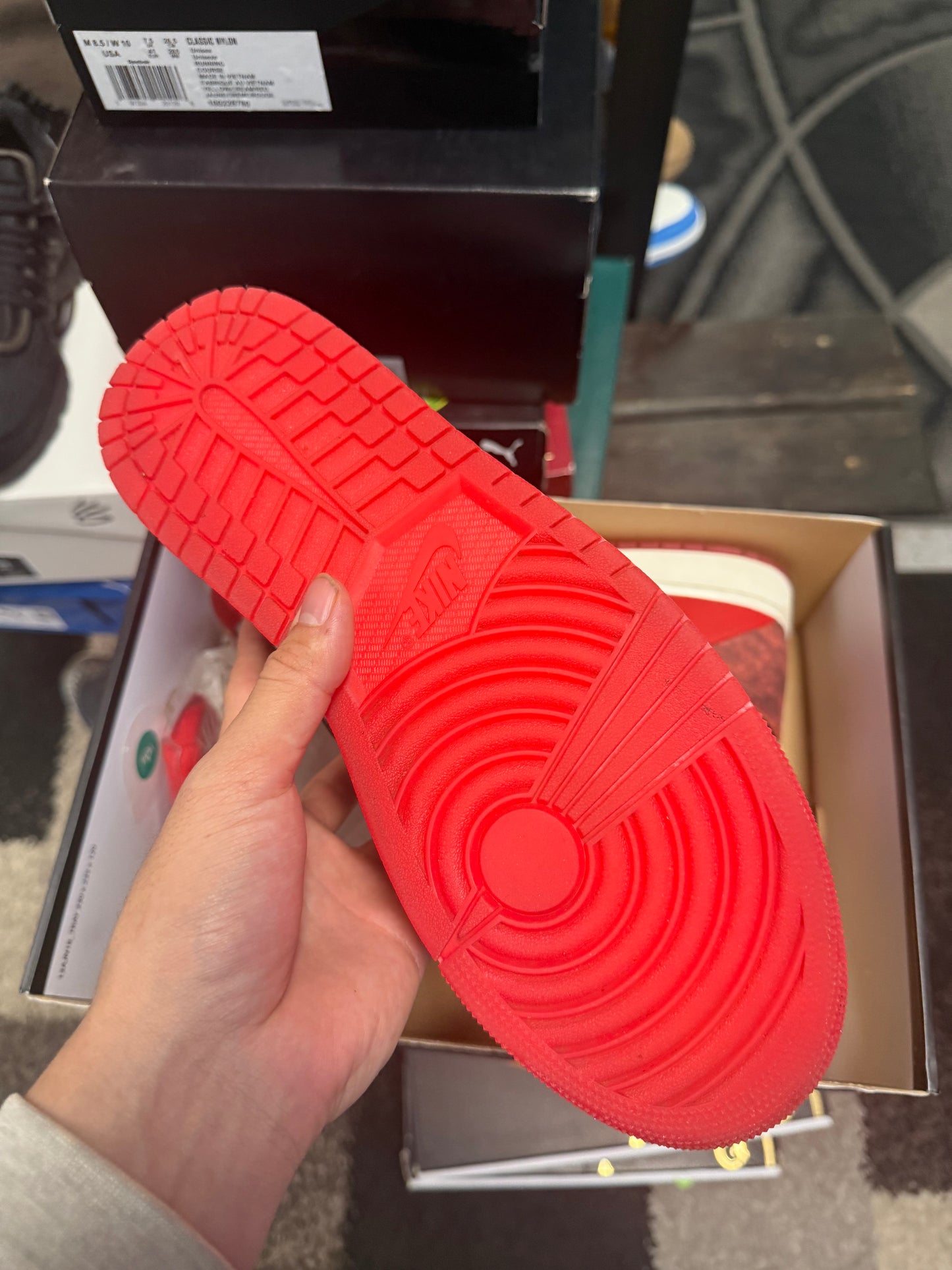 Jordan 1 Retro High OG Spider-Man Across the Spider-Verse (Special Box) (US 10) / USED