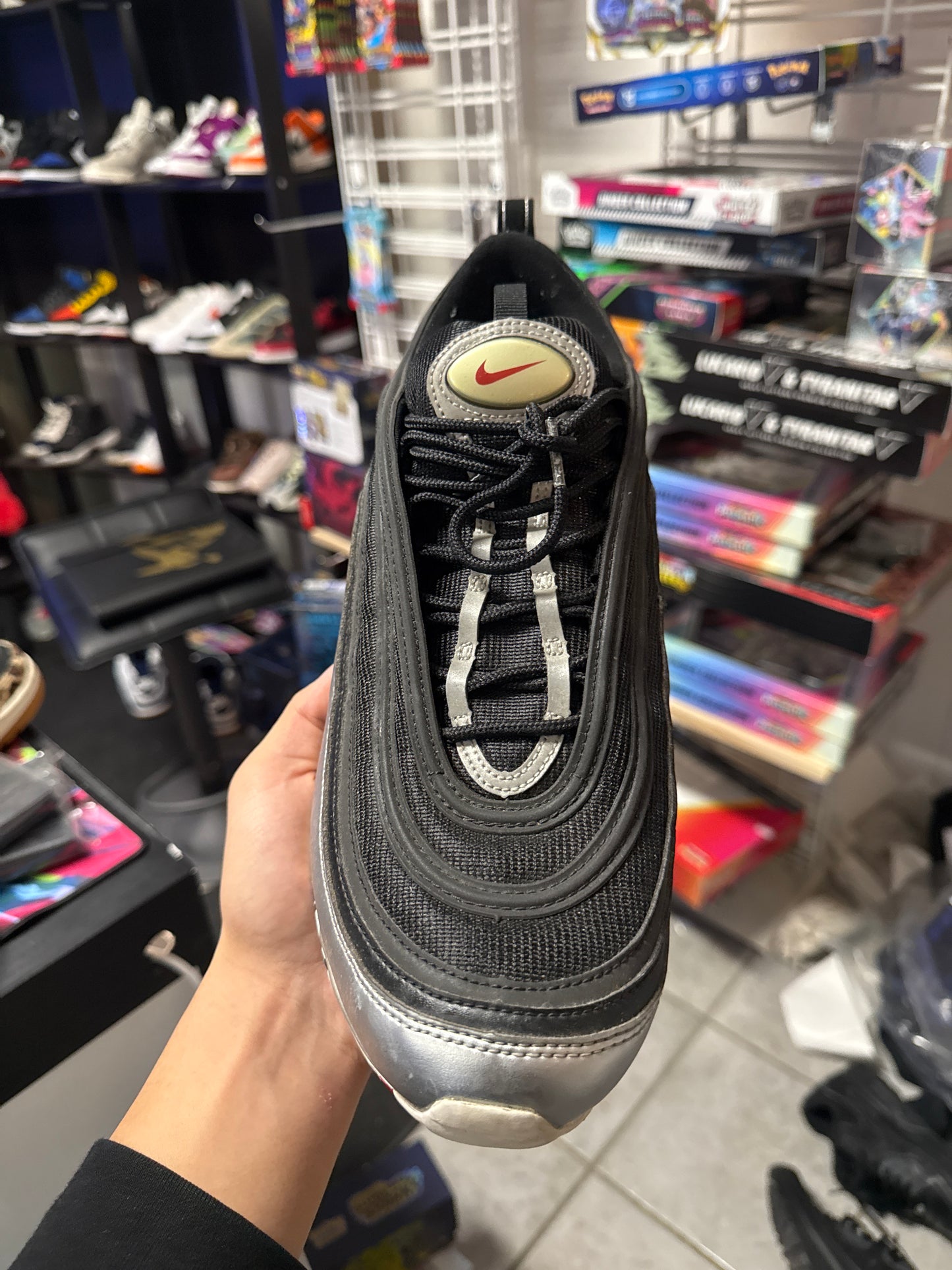Nike Air Max 97 Silver Black (US 13) / USED NO BOX