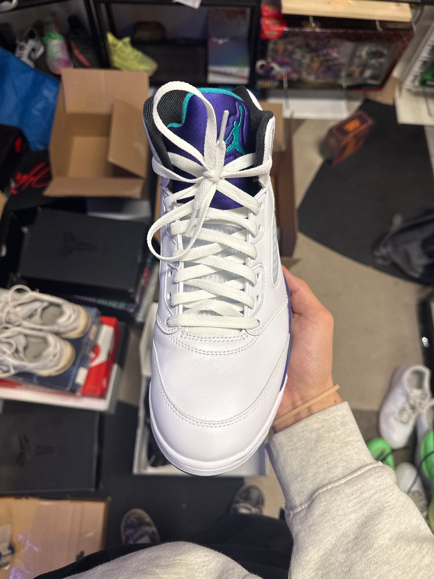 Jordan 5 Retro Grape (2025) (US 10.5) / USED