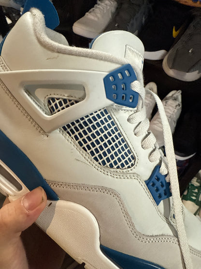 Jordan 4 Retro Military Blue (2024) (US 12) / USED NO BOX