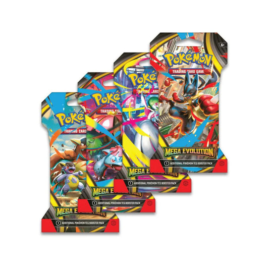 2025 Pokémon Mega Evolution Mega Evolution Base Sleeved Booster