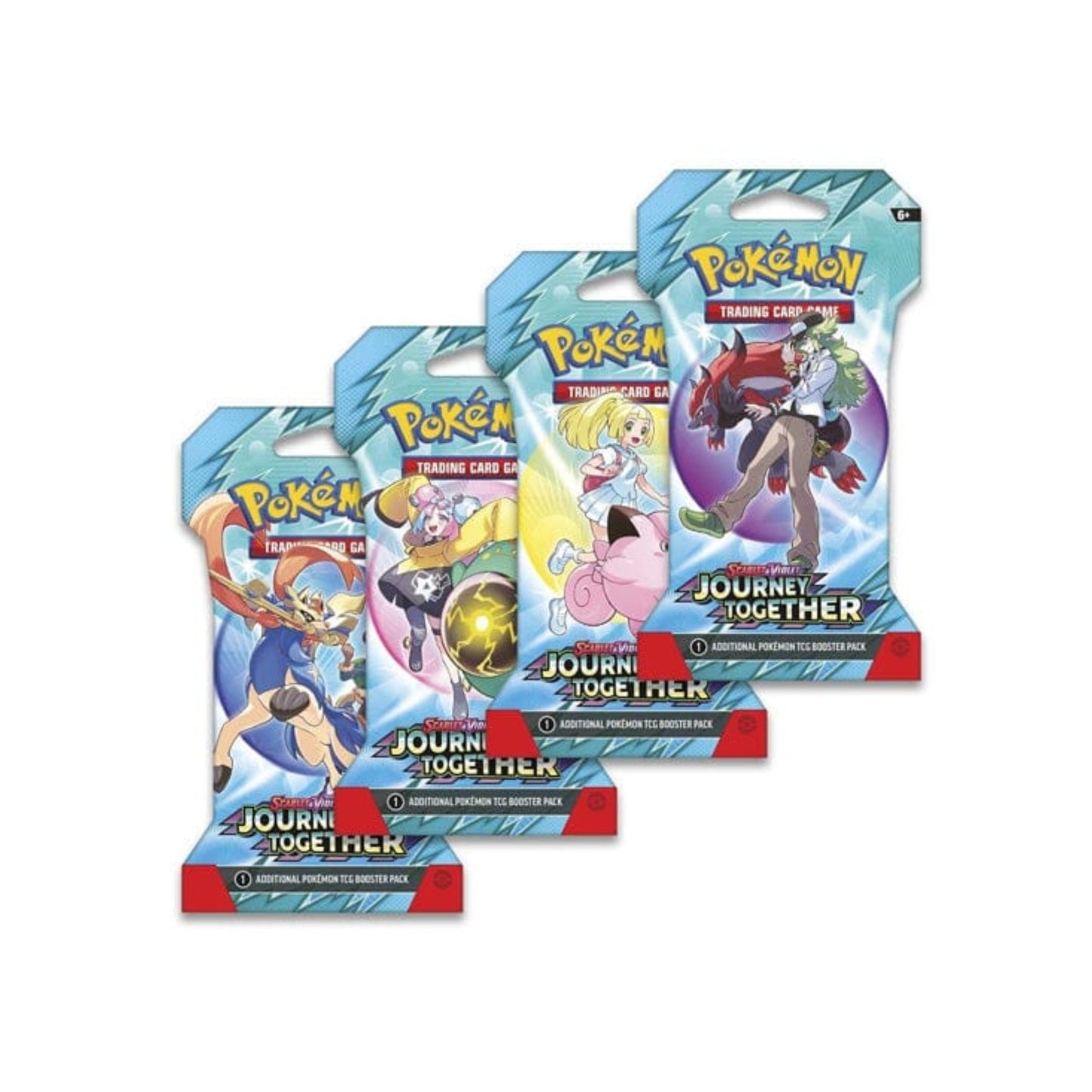 2025 Pokémon Scarlet & Violet Journey Together Sleeved Booster