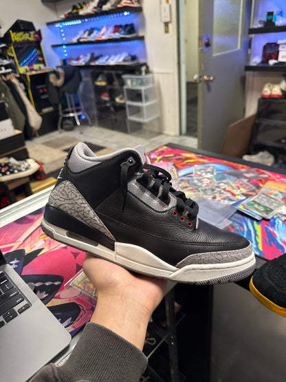 Jordan 3 Retro OG Black Cement (2024) (US 10.5) / USED