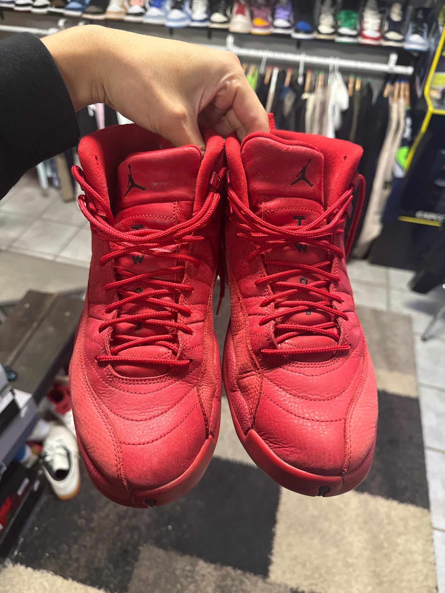 Jordan 12 Retro Gym Red (2018) (US 10.5) / USED NO BOX
