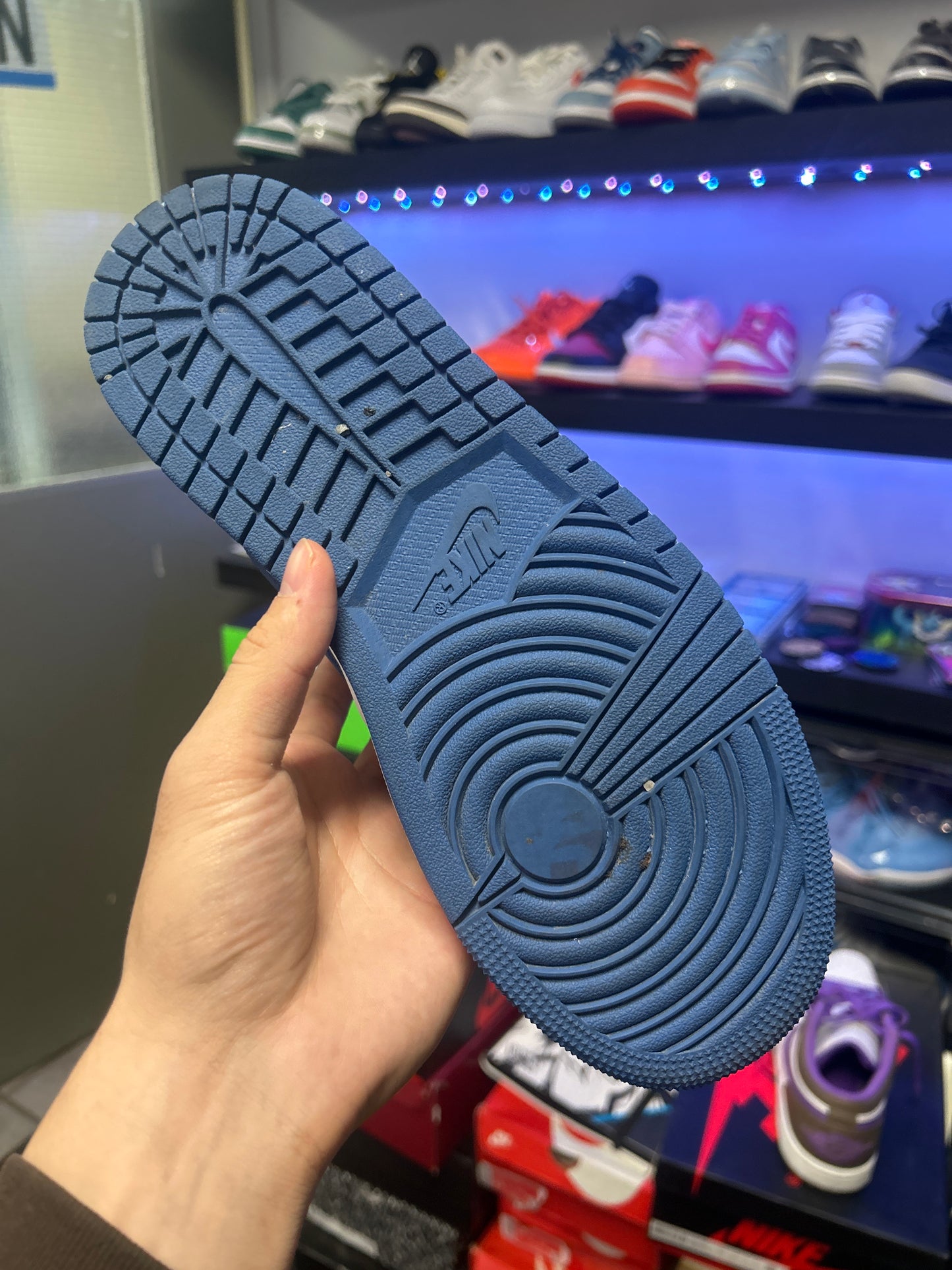 Jordan 1 Mid True Blue (US 8.5) (used)