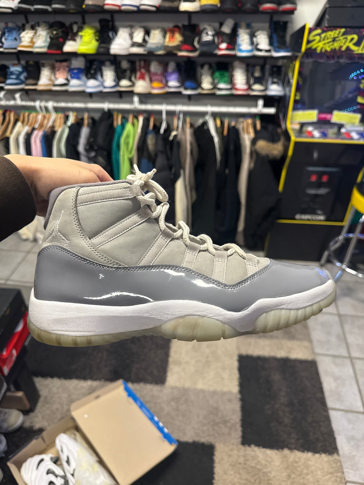 Jordan 11 Retro Cool Grey (2021) (US 12) (used)