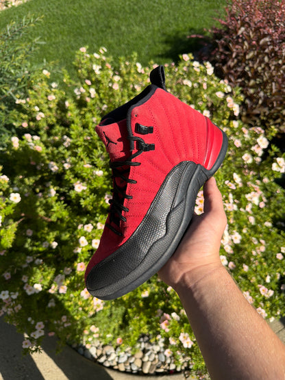 Jordan 12 Retro Reverse Flu Game (US 9) (used no box)