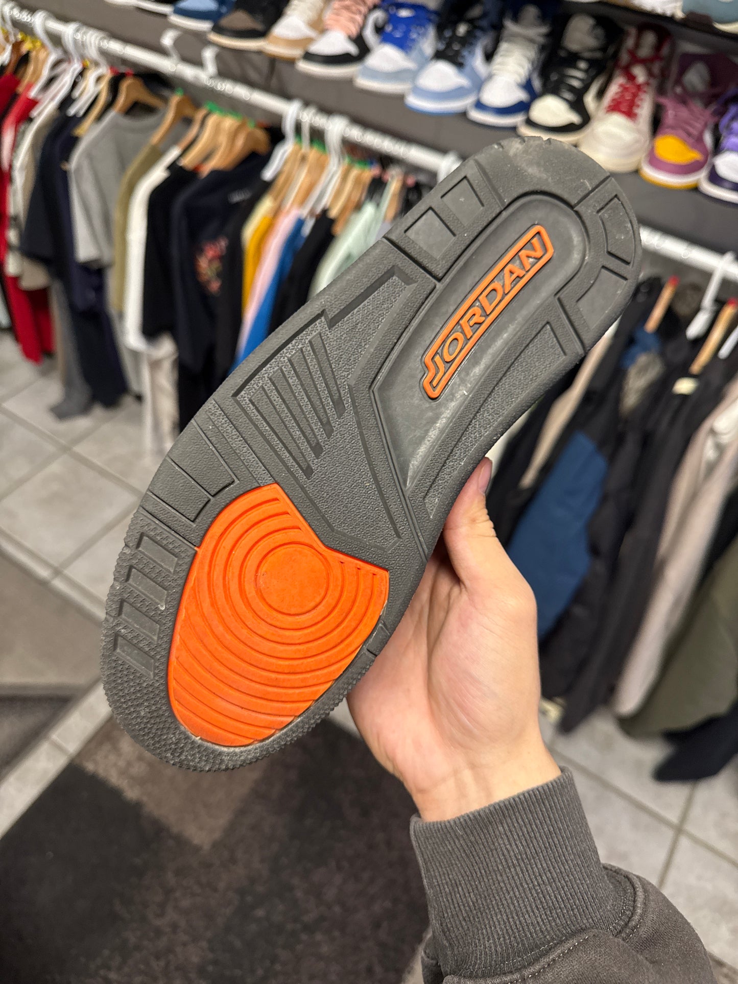 Jordan 3 Retro Fear Pack (2023) (US 9.5) / USED