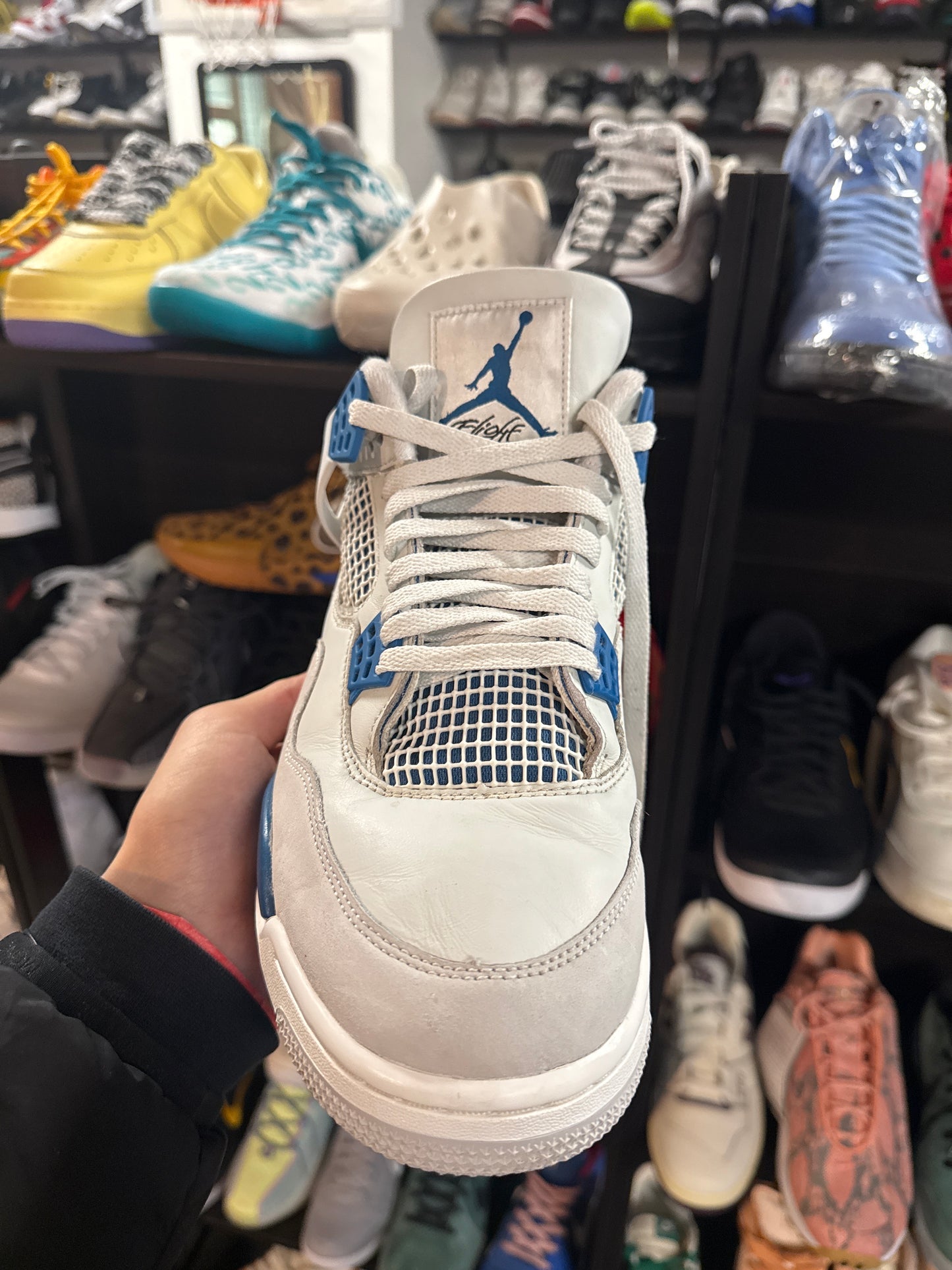 Jordan 4 Retro Military Blue (2024) (US 12) / USED NO BOX