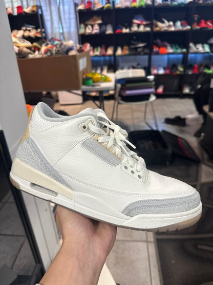Jordan 3 Retro Craft Ivory (US 11) / USED