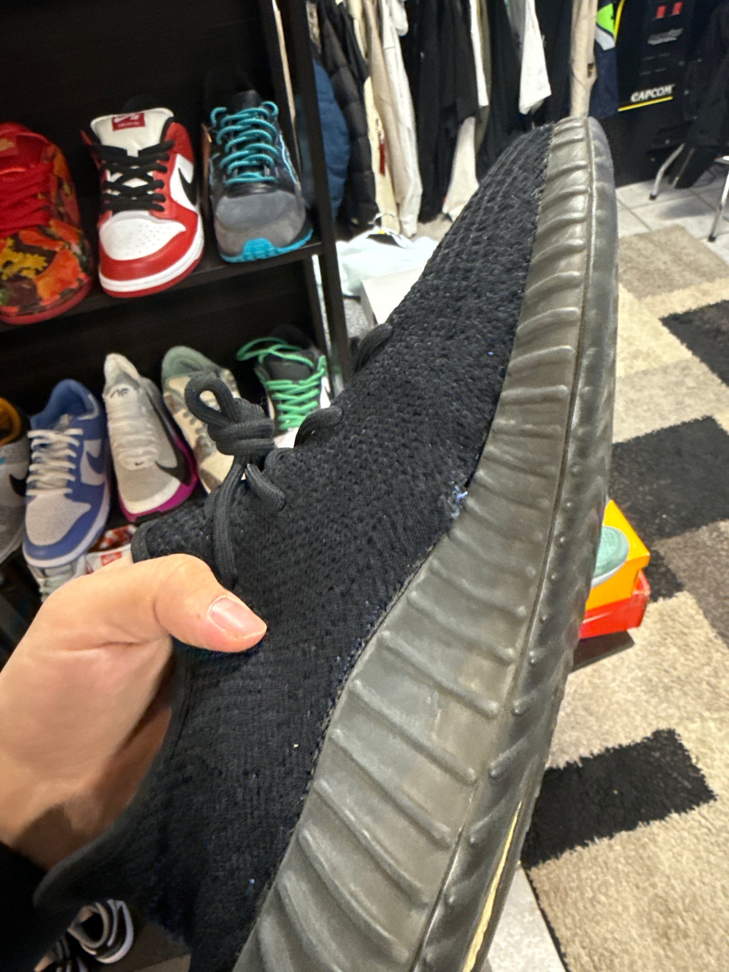 adidas Yeezy Boost 350 V2 Dazzling Blue (US 13) / USED NO BOX WITH FLAW