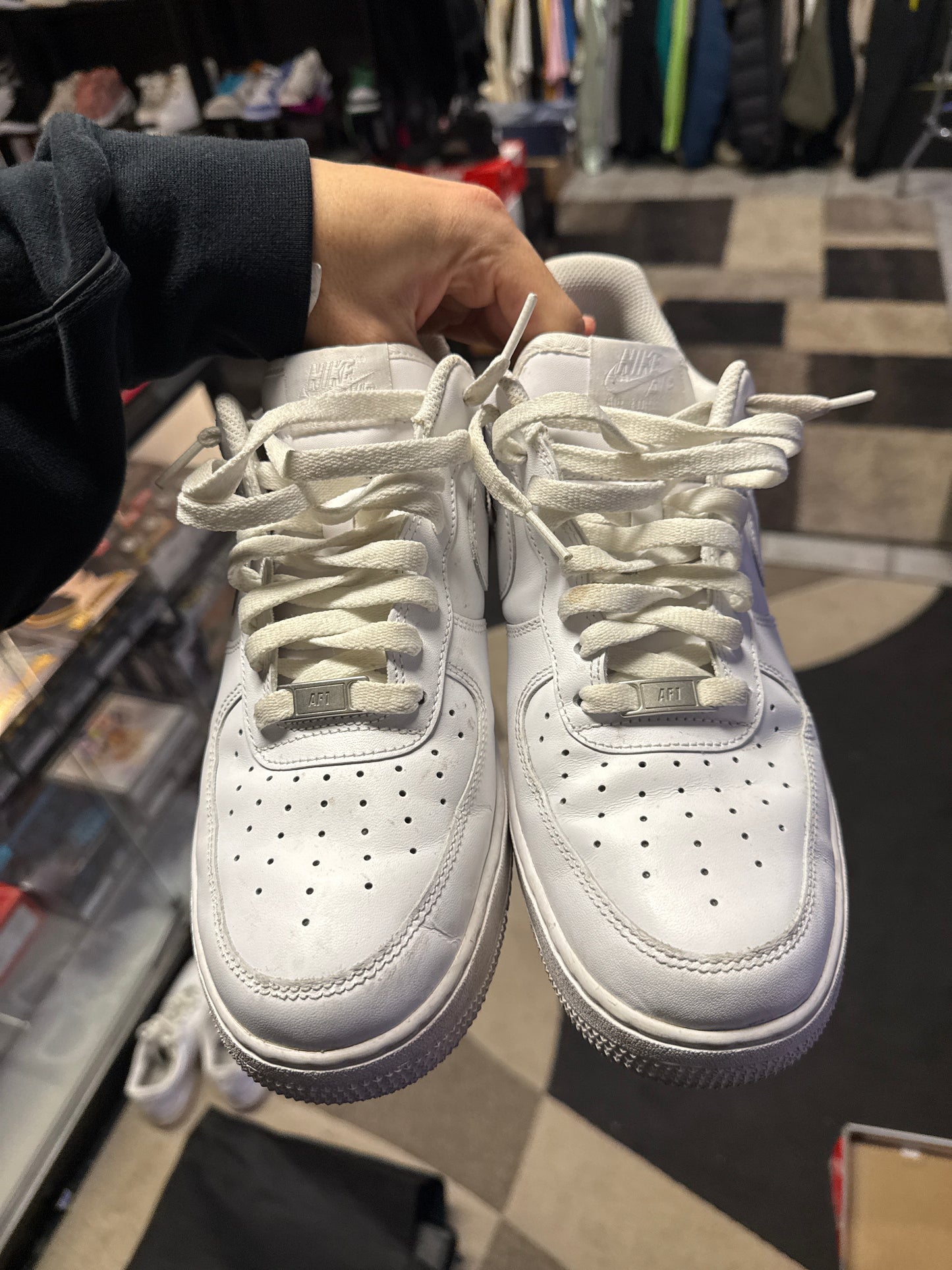 Nike Air Force 1 Low '07 White (US 10) / USED