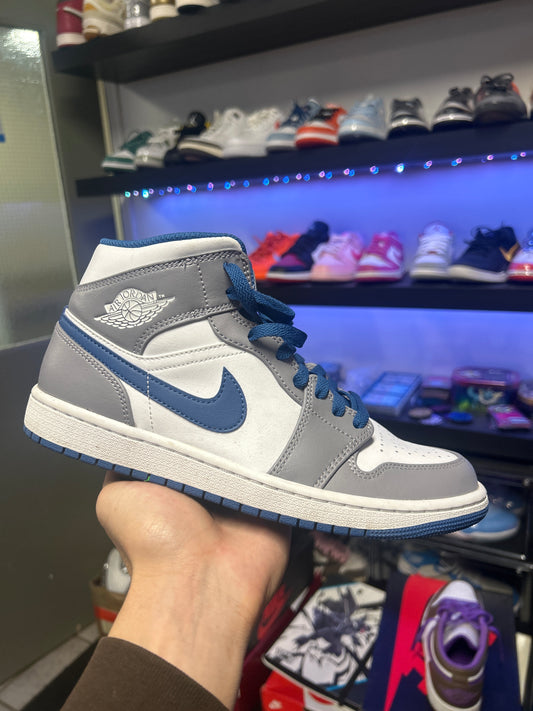 Jordan 1 Mid True Blue (US 8.5) (used)