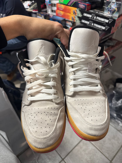 Jordan 1 Low White Gum Hyper Pink (US 13) / USED NO BOX NO INSOLE