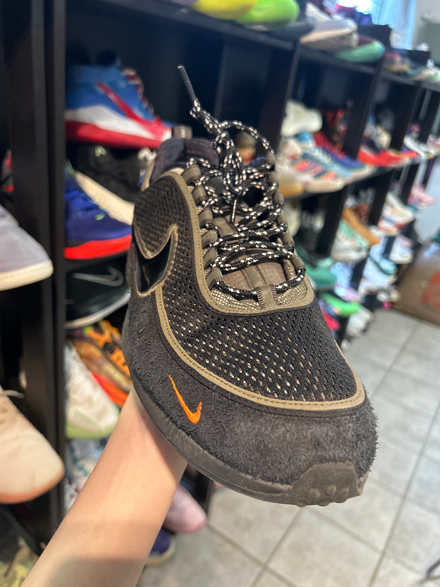 Nike Air Zoom Spiridon Undefeated Cargo Khaki (US 12) (used)