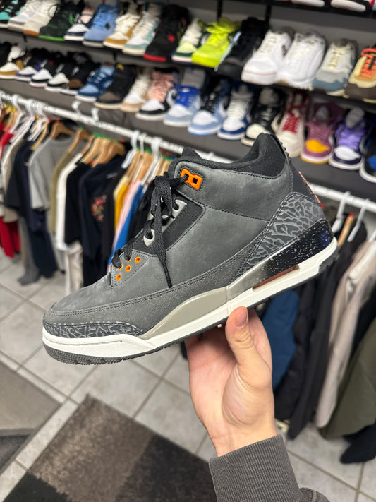 Jordan 3 Retro Fear Pack (2023) (US 9.5) / USED