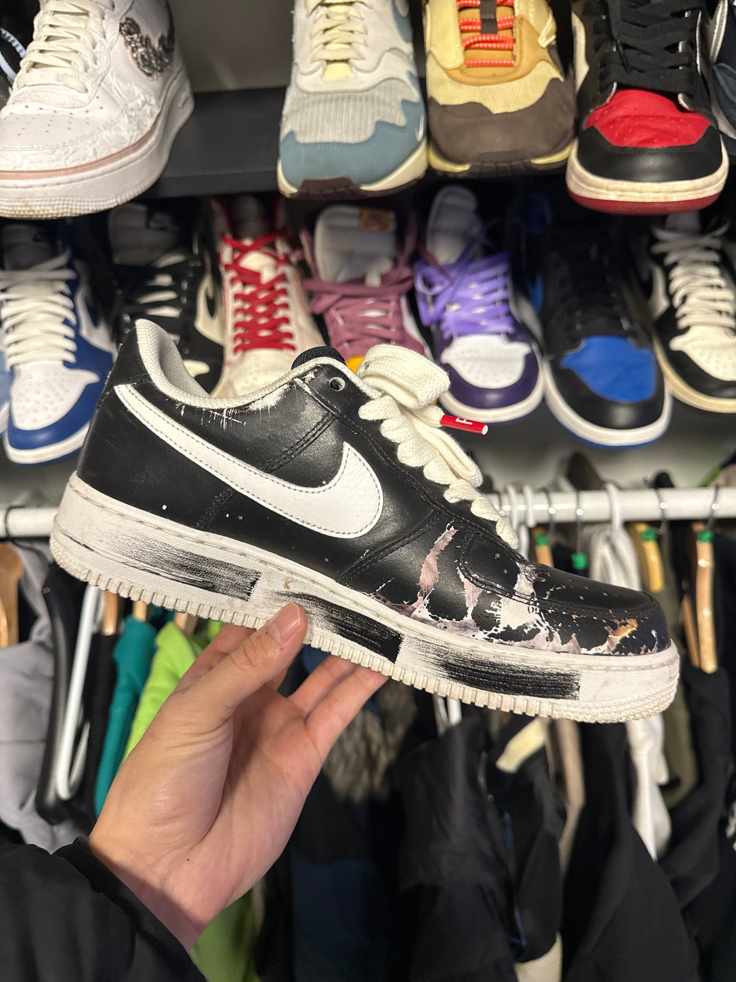 Nike Air Force 1 Low G-Dragon Peaceminusone Para-Noise (US 9.5) / USED