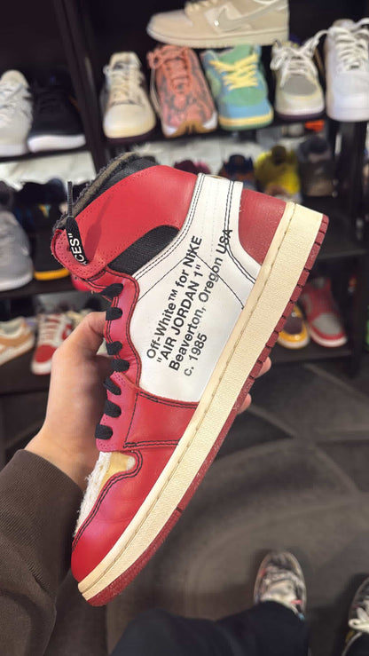 Jordan 1 Retro High Off-White Chicago (US 10)