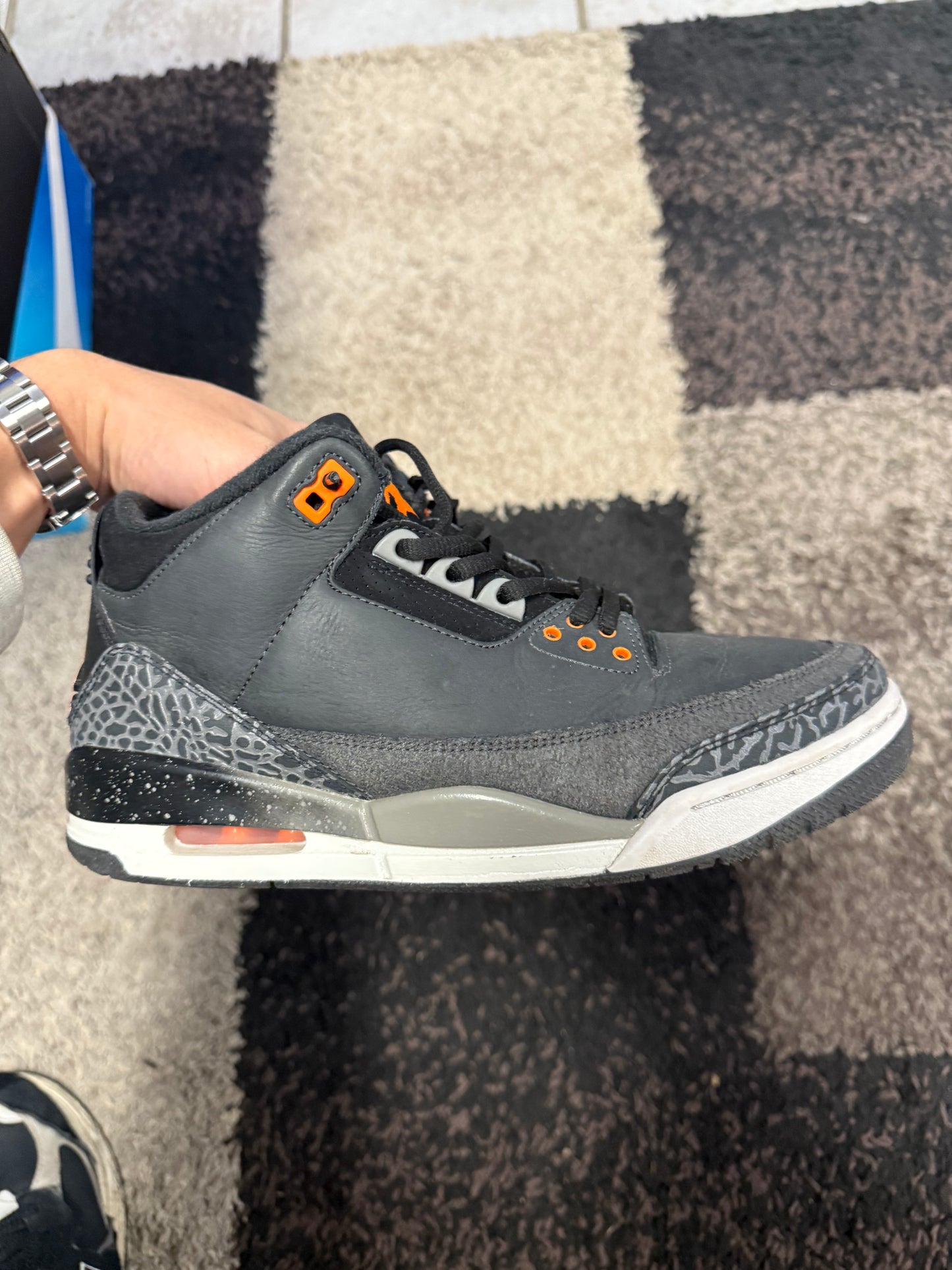 Jordan 3 Retro Fear Pack (2023) (US 9) / USED NO BOX