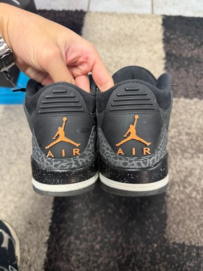 Jordan 3 Retro Fear Pack (2023) (US 9) / USED NO BOX