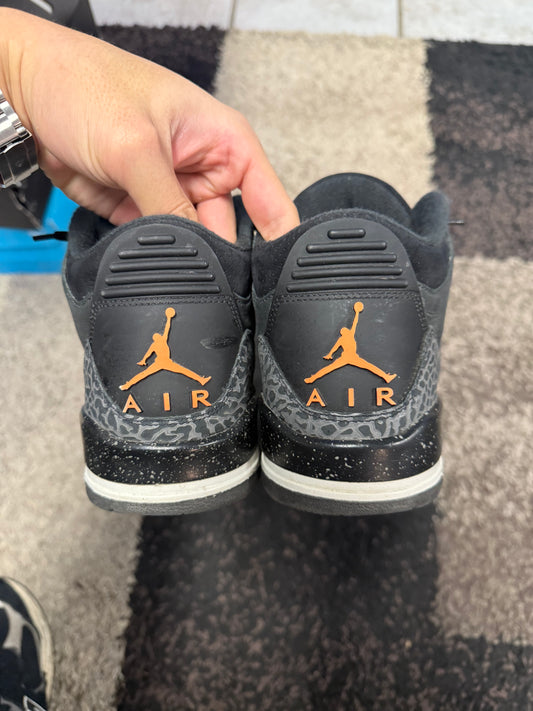 Jordan 3 Retro Fear Pack (2023) (US 9) / USED NO BOX