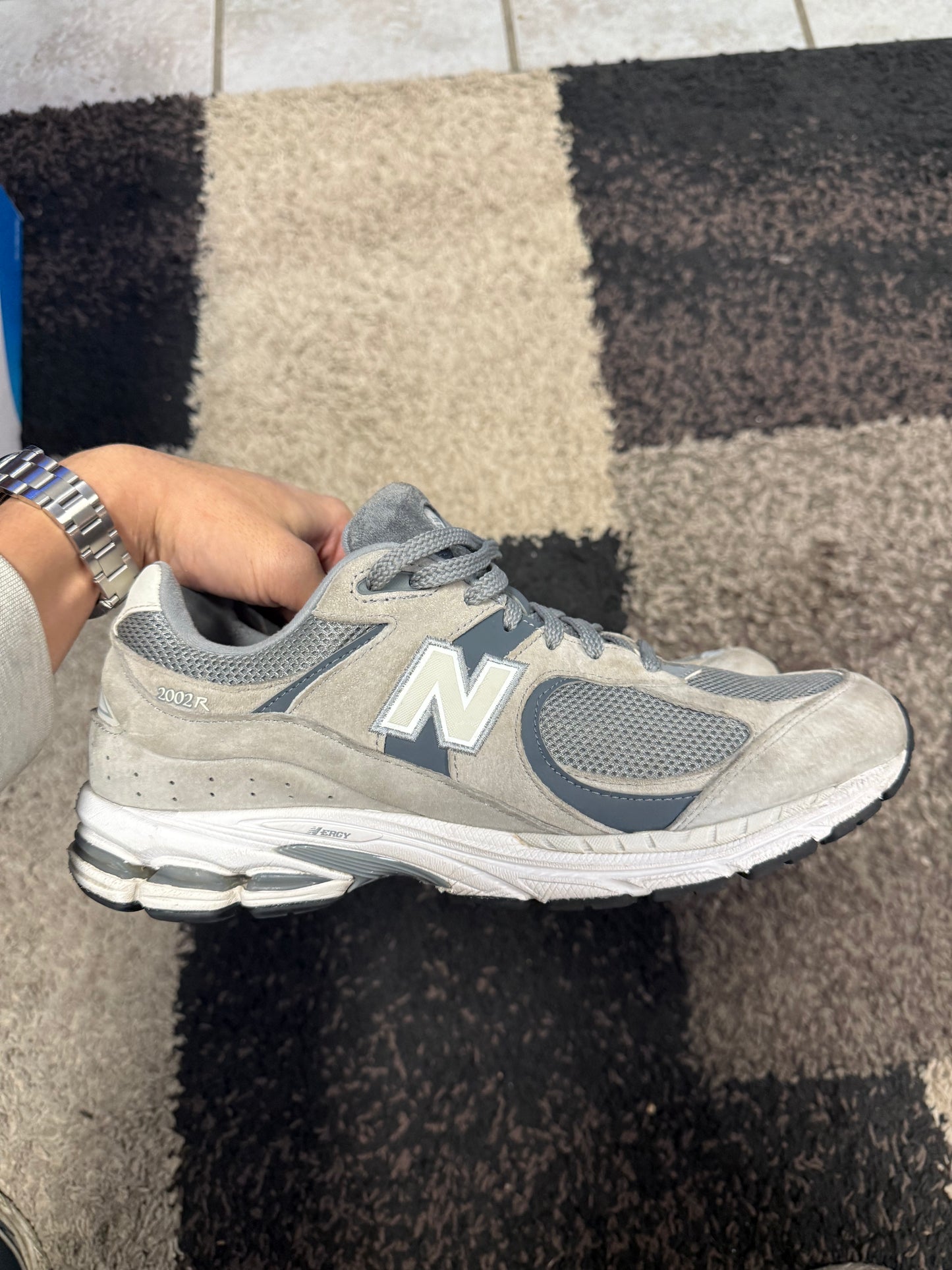 New Balance 2002R Steel Grey Orca (US 12) / USED NO BOX