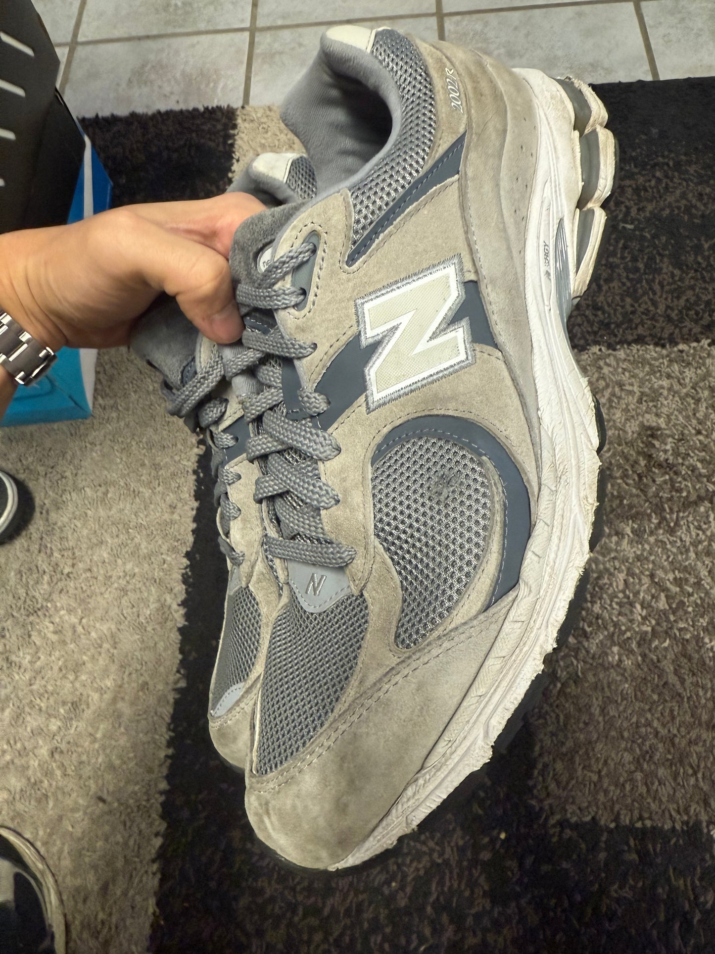 New Balance 2002R Steel Grey Orca (US 12) / USED NO BOX
