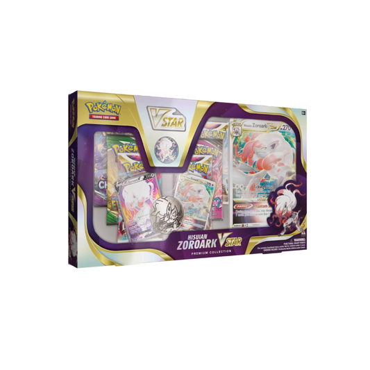 Pokémon TCG Sword & ShieldHisuian Zoroark VSTAR Premium Collection Box
