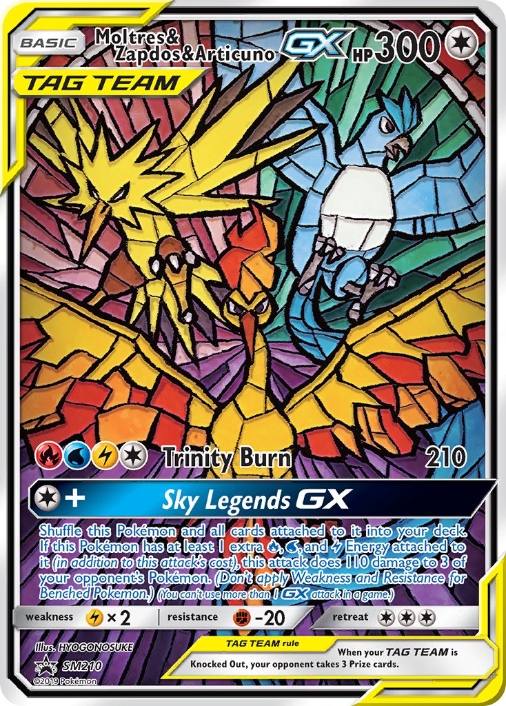 Image for card Moltres & Zapdos & Articuno GX
