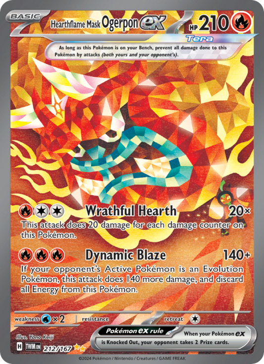 Image for card Hearthflame Mask Ogerpon ex