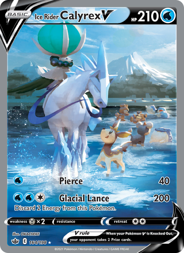 Image for card Ice Rider Calyrex V