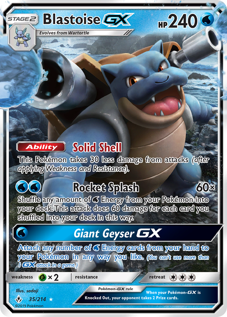 Image for card Blastoise GX
