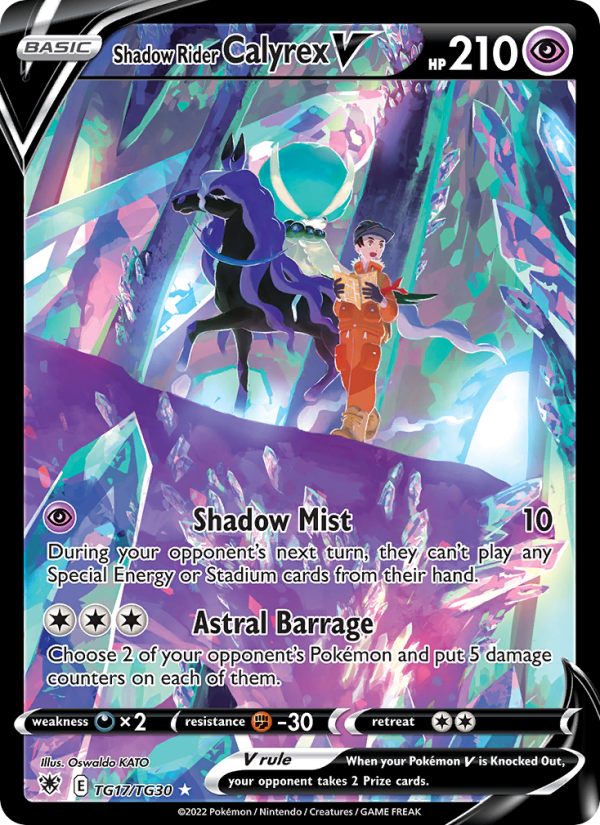 Image for card Shadow Rider Calyrex V
