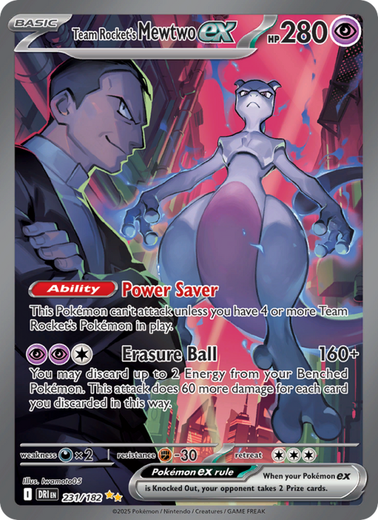 Image for card Team Rocket's Mewtwo ex