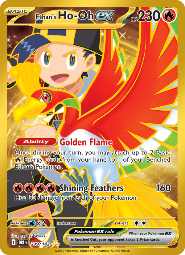 Image for card Ethan's Ho-Oh ex