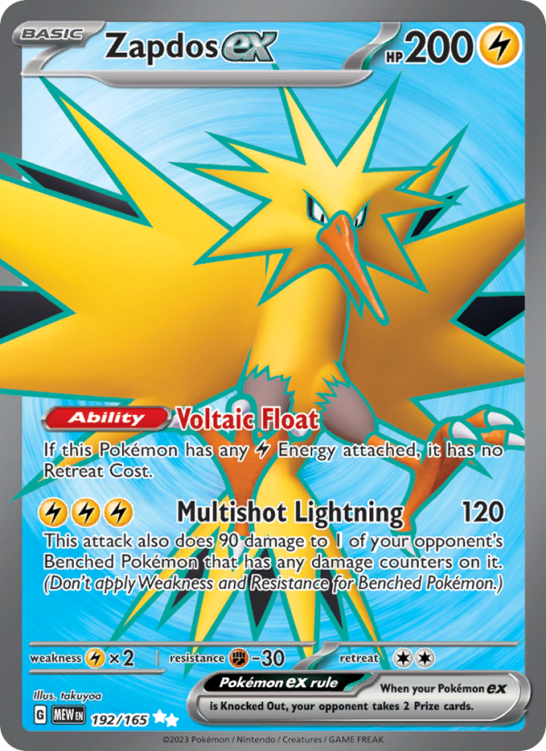 Image for card Zapdos ex