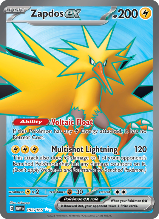 Image for card Zapdos ex