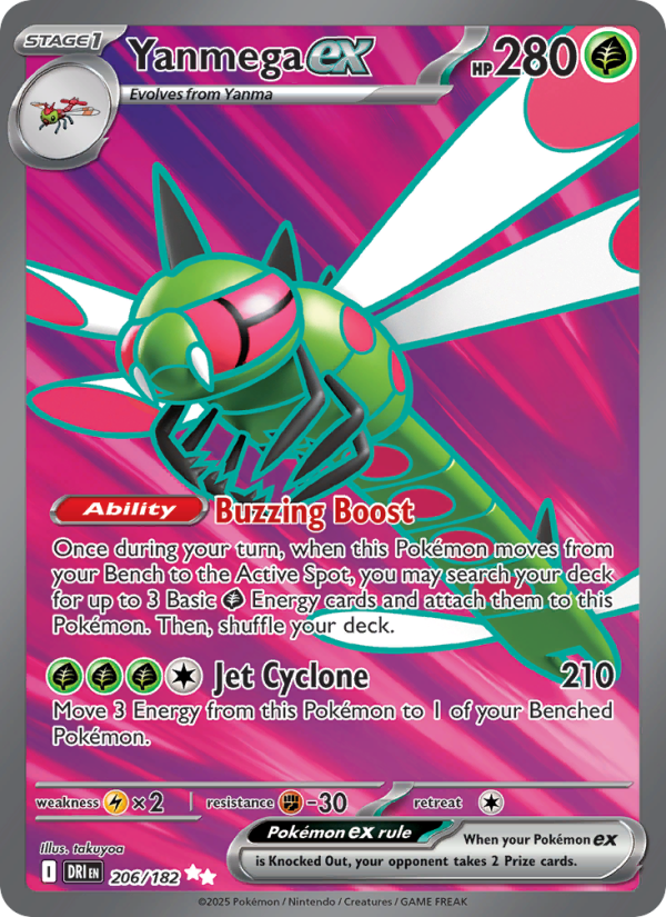Image for card Yanmega ex