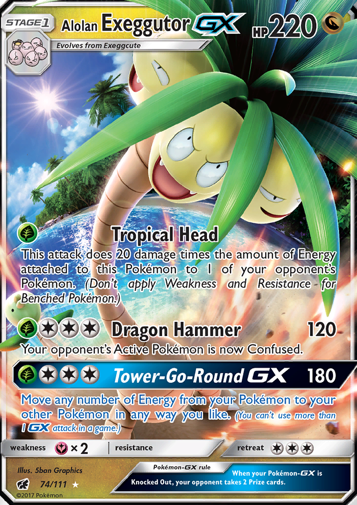 Image for card Alolan Exeggutor GX