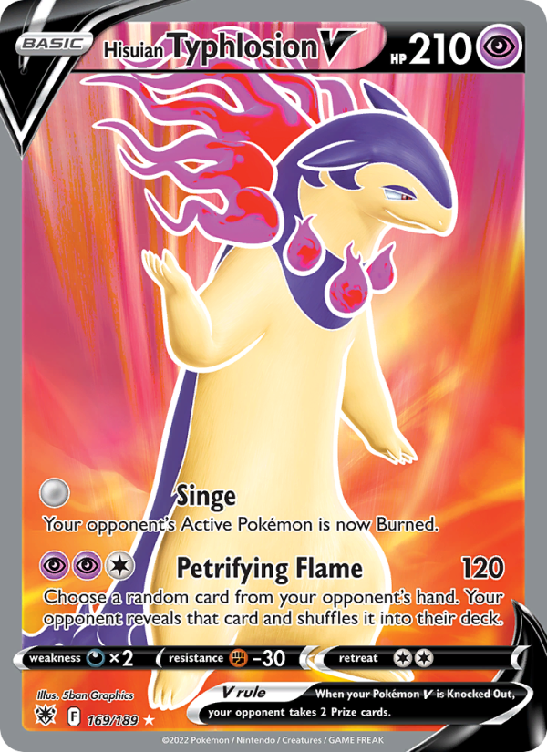 Image for card Hisuian Typhlosion V