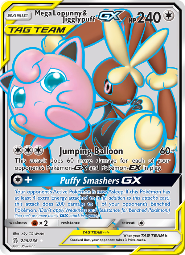 Image for card Mega Lopunny & Jigglypuff GX