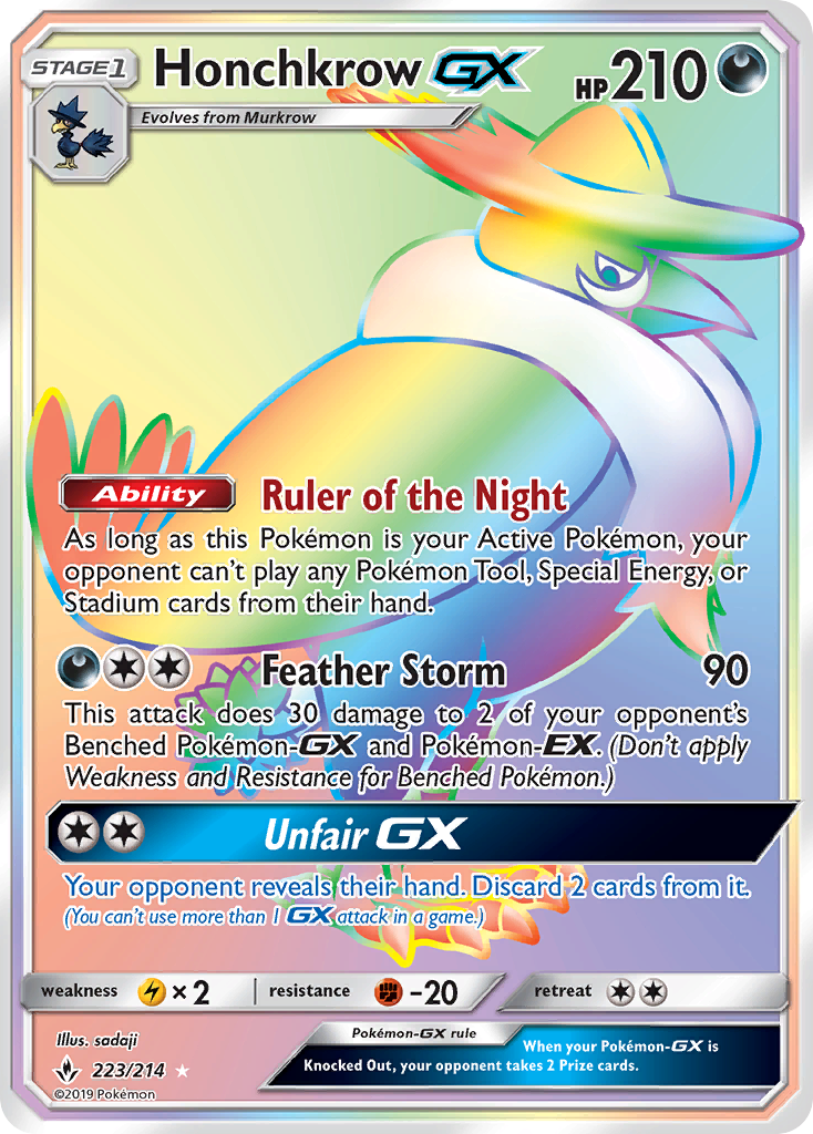 Image for card Honchkrow GX