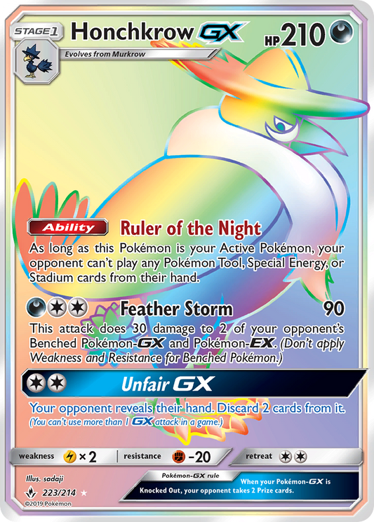 Image for card Honchkrow GX